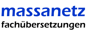 massanetz fach&uuml;bersetzungen Logo